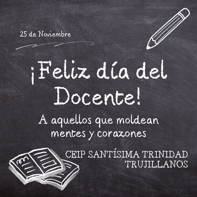 FELIZ DÍA DEL DOCENTE